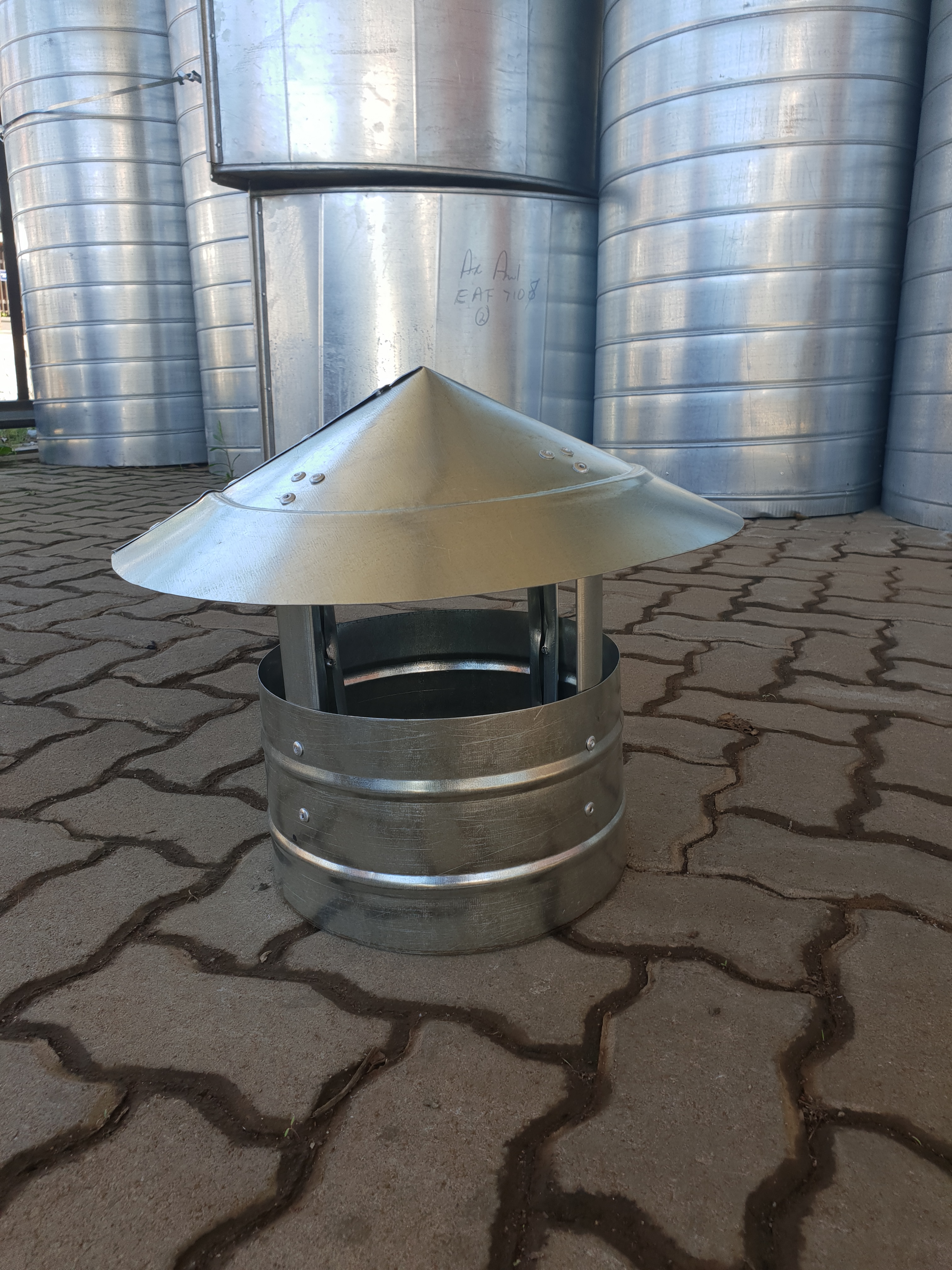 Chinese hat ducting component